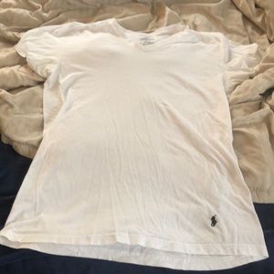 Polo white small shirt for men and women